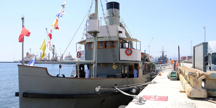 TCG Nusret Müze Gemisi, Tekirdağ'da ziyarete açıldı