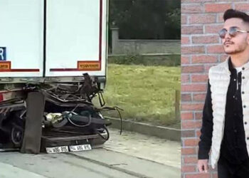 TIR'a arkadan çarpan otomobilin sürücüsü Tevfik, öldü