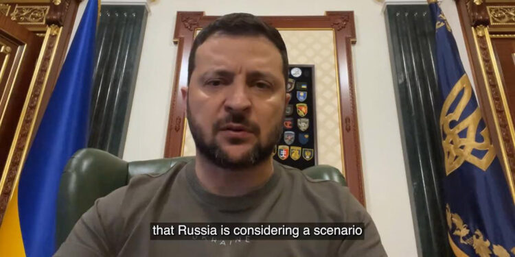 Zelenski’den Zaporijya nükleer santraline terör saldırısı iddiası