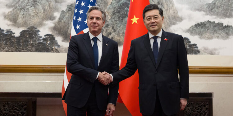 Blinken Çin Dışişleri Bakanı Qin Gang ile görüştü