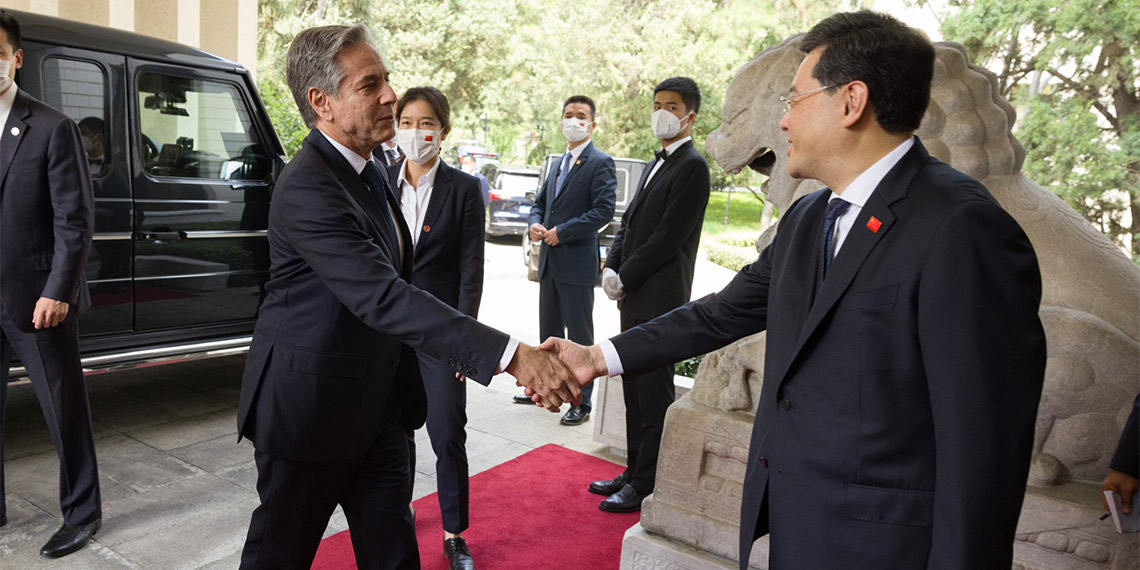 ABD Dışişleri Bakanı Antony Blinken Çin Dışişleri Bakanı Qin Gang ile görüşme gerçekleştirdi. İki taraf da görüşmenin “samimi, somut ve yapıcı” geçtiğini ifade etti.
