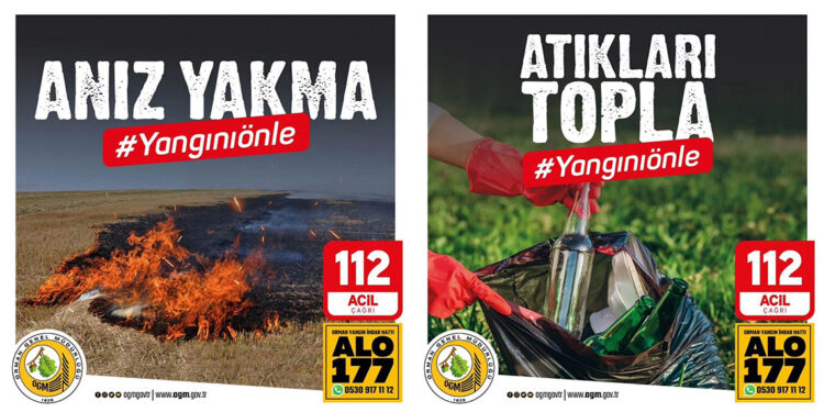 Ormanlara 4 kilometre mesafede bile ateş yakmak yasak