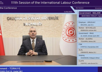 Bakan Işıkhan, 111'inci Uluslararası Çalışma Konferansı'na mesaj gönderdi