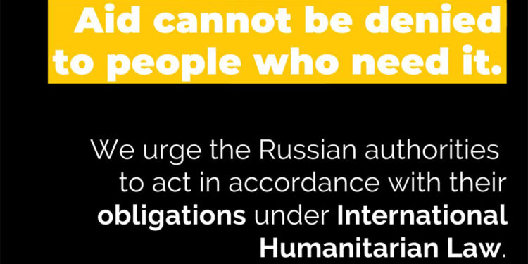 BM'nin Rus kontrolünde bulunan bölgelere erişim talebi reddedildi