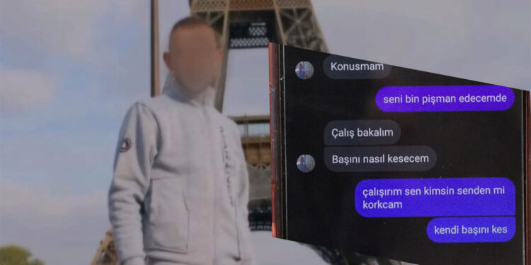 Boşanma aşamasındaki eşine tehdit mesajları attı