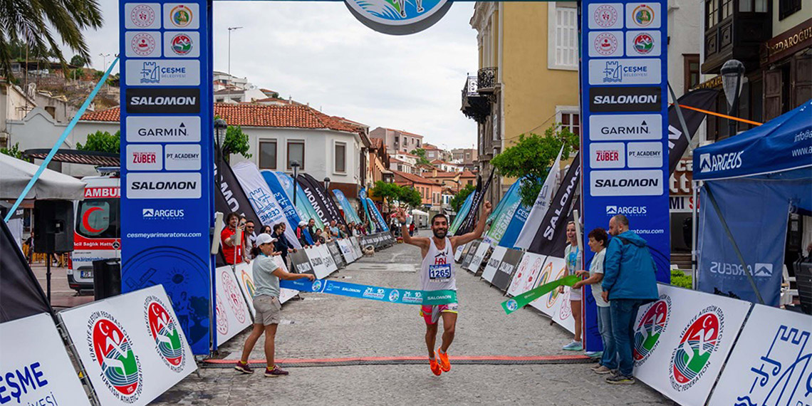 Salomon Çeşme Yarı Maratonu sona erdi