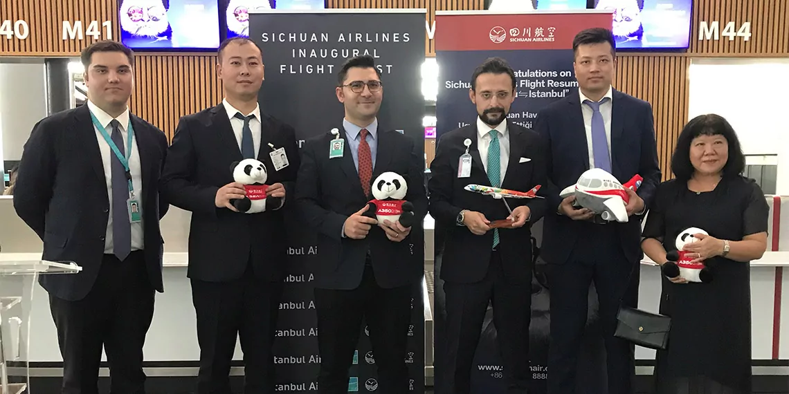 Çin merkezli hava yolu şirketi i̇stanbul uçuşlarına başladı