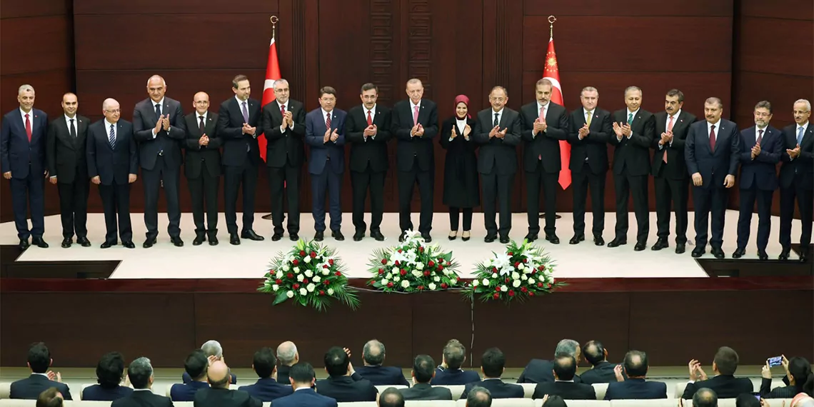Cumhurbaşkanı erdoğan, yeni kabine üyelerini açıkladı