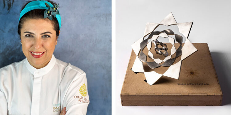 Şef Ebru Baybara Demir Gastronominin Nobel’ini aldı