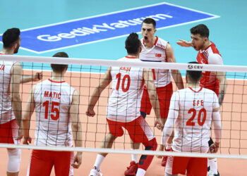 A Milli Erkek Voleybol Takımı dörtlü finali garantiledi