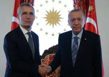 Erdoğan nato genel sekreteri'ni kabul etti