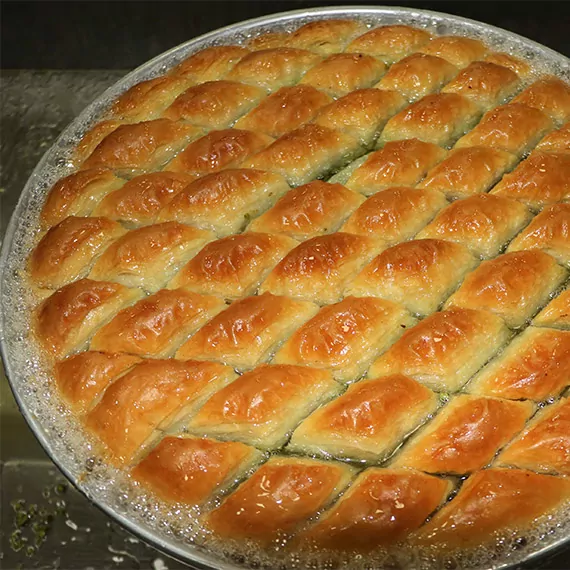 Gaziantep'te baklavacılar mesaide