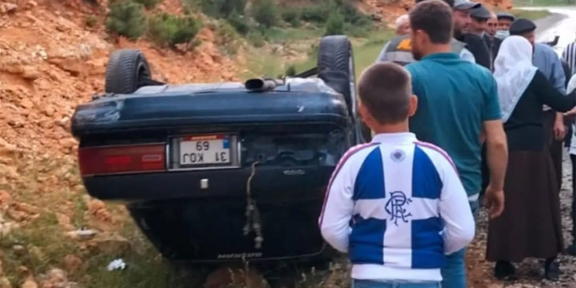 Genç Parti Muğla İl Başkanı ve oğlu kaza yaptı