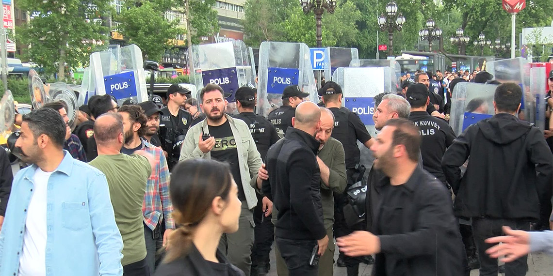 Ankara'da Gezi Parkı olayları; 28 gözaltı