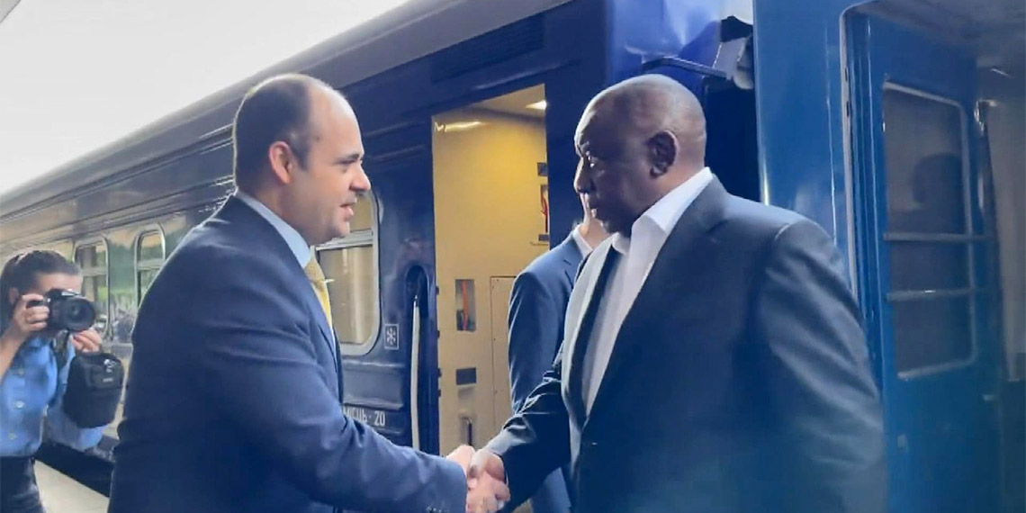 Cyril Ramaphosa barış girişimi için Ukrayna'da