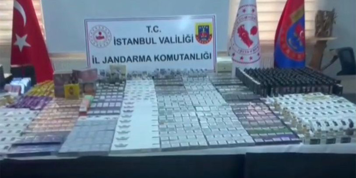 Eyüpsultan'da kaçak sigara operasyonu