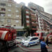 Kağıthane'de 5 katlı binada yangın