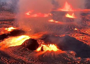 Kilauea yanardağında patlama