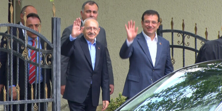 Kılıçdaroğlu ve İmamoğlu Ankara'da görüştü
