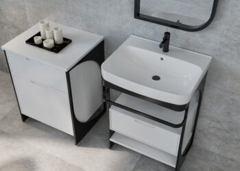 Küçük banyolara minimalist çözümler