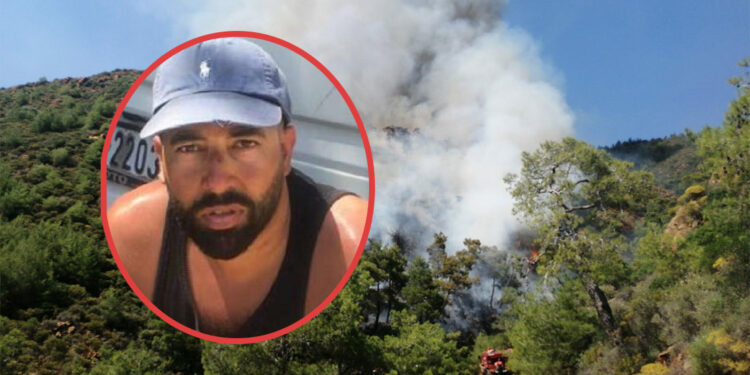 Marmaris'te yanan ormandaki cesedin kimliği belli oldu