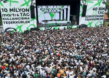 10 milyon martı&tag kullanıcısı festivalde buluştu