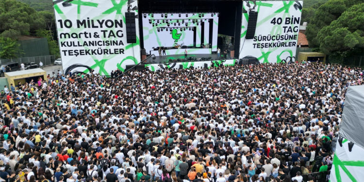 10 milyon Martı&TAG kullanıcısı festivalde buluştu