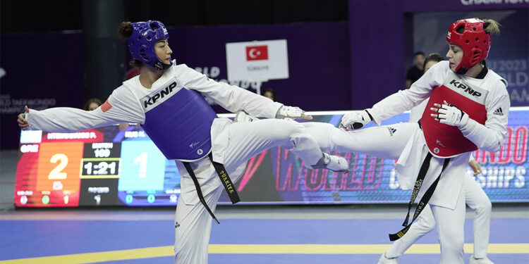 Milli tekvandocu Nafia Kuş dünya şampiyonu oldu