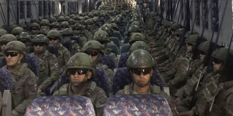 Komando taburu Kosova'ya intikale başladı