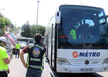 Bayram öncesi yolcu otobüslerinde denetim