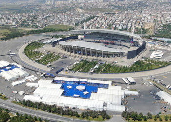 Atatürk Olimpiyat Stadı finale hazır