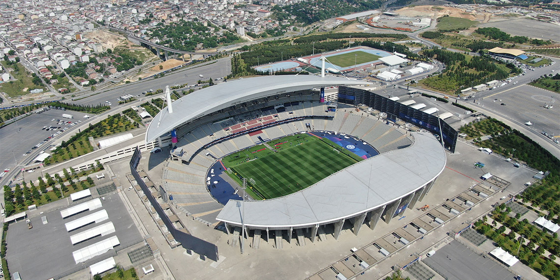 Atatürk Olimpiyat Stadı finale hazır