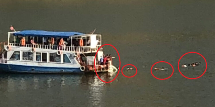 Ilısu Barajı'nda sandal alabora oldu