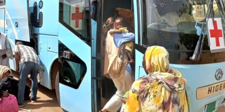 Sudan Kızıl Haç'ı yetimhaneden 300 çocuğu güvenli yere götürdü