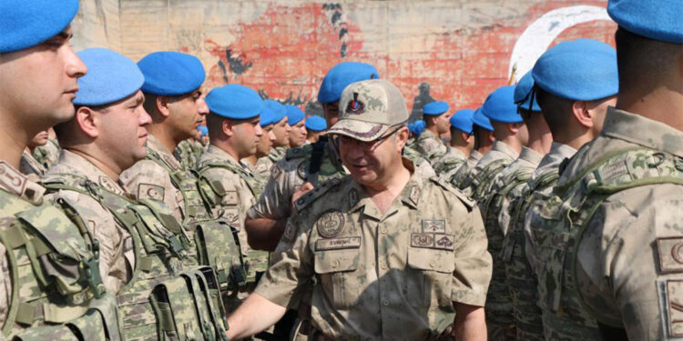 Suriye Görev Gücü'nde görevlendirilen komandolar yola çıktı