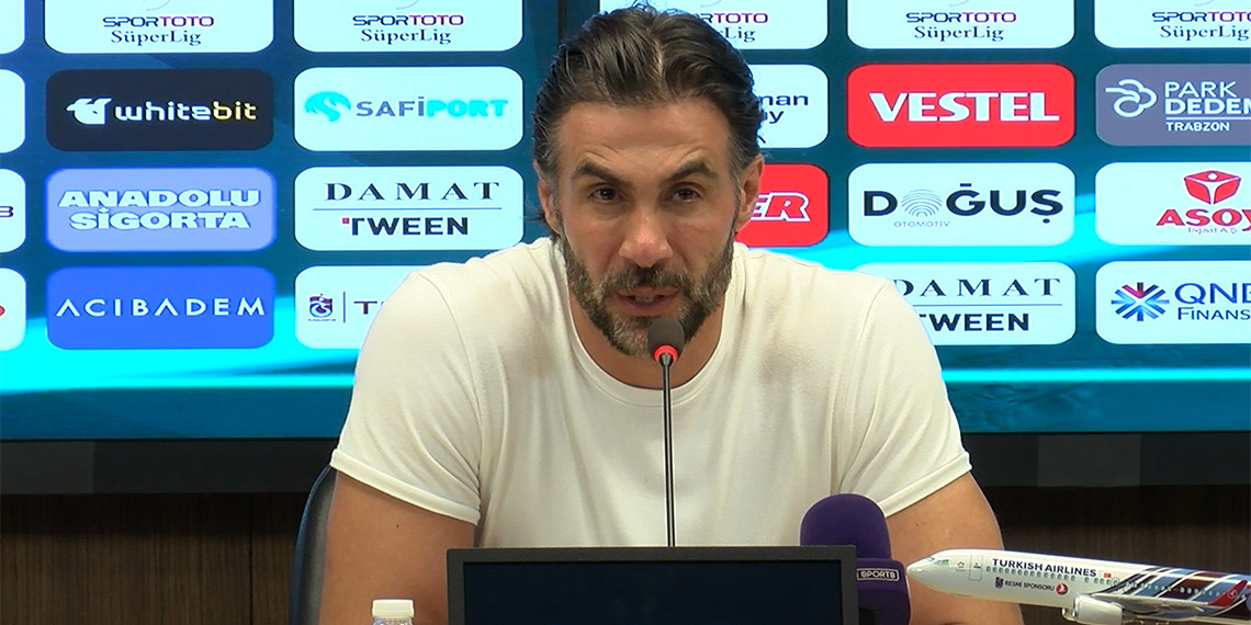 Süper Lig’in 37’nci haftasında Trabzonspor, Corendon Alanyaspor'u 5-1 mağlup etti. Trabzonspor - Alanyaspor maçının ardından Trabzonspor Teknik Direktörü Nenad Bjelica ve Alanyaspor Teknik Direktörü Ömer Erdoğan, karşılaşma sonrası açıklamalarda bulundu.