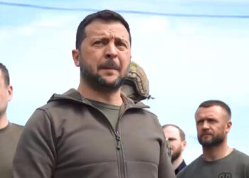 Volodimir Zelenski Herson’u ziyaret etti