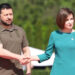 Volodimir Zelenski Moldova'ya gitti