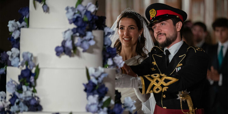 Ürdün kralı Abdullah'ın oğlu evlendi