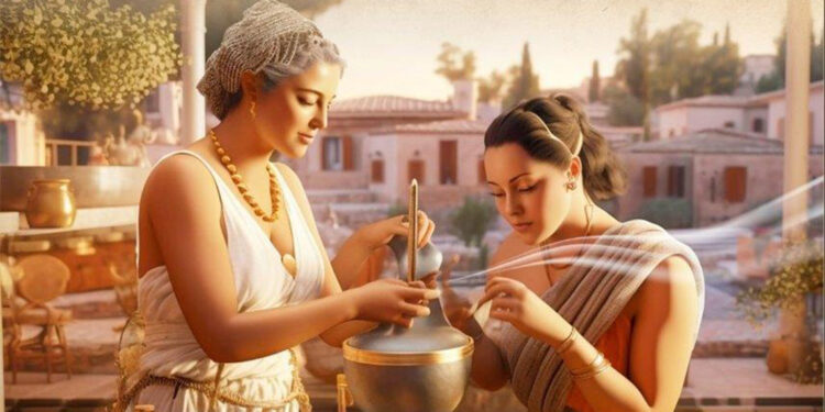 Antik Çağ'a ait koku yapımı ile gün yüzüne çıkıyor