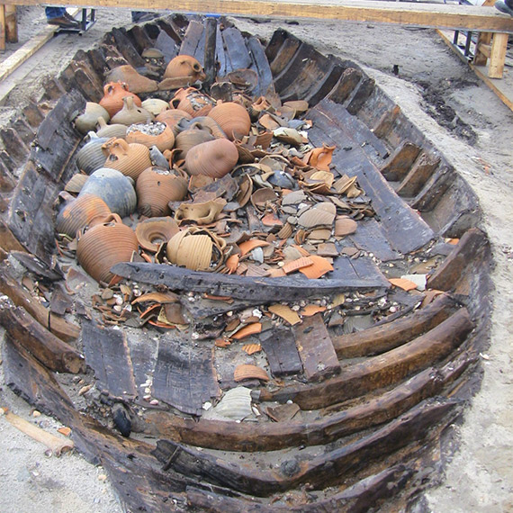 Yenikapı batıklarında arkeolojik duraklama