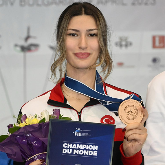 Nisanur Erbil Avrupa şampiyonu oldu