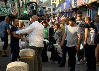 15 Temmuz Demokrasi Otogarında dönüş hareketliliği