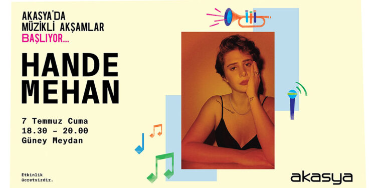 Akasya'da Müzikli Akşamlar etkinliği başlıyor