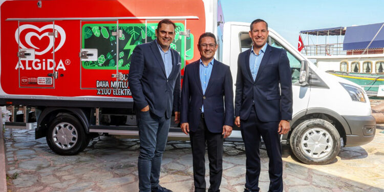 Algida Türkiye, elektrikli araç kullanmaya başladı