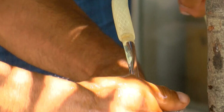 Arnavutköy'de mahallelinin balık kokulu su isyanı