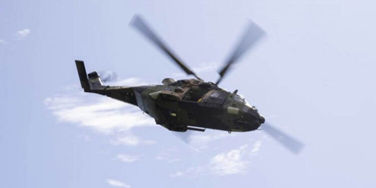 Avustralya'da düşen askeri helikopterde 4 kişi kayıp