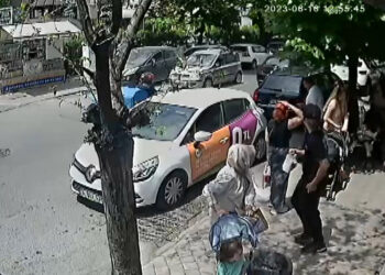 Bebek arabalı kadınlara taciz iddiası