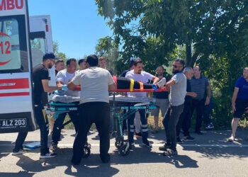 Bursa'da TIR motosiklete çarptı: 2 ağır yaralı