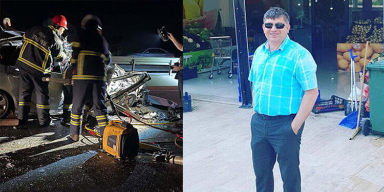 Çanakkale’de otomobil TIR'a çarptı: 1 ölü, 1 yaralı